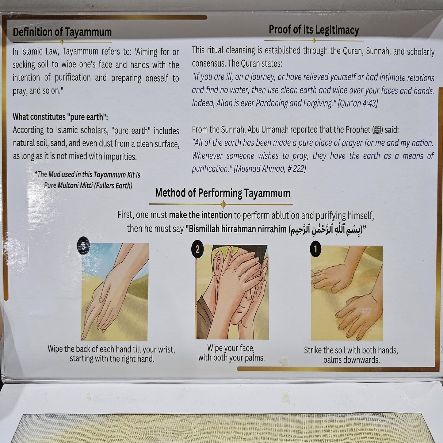 Tayammum Kit